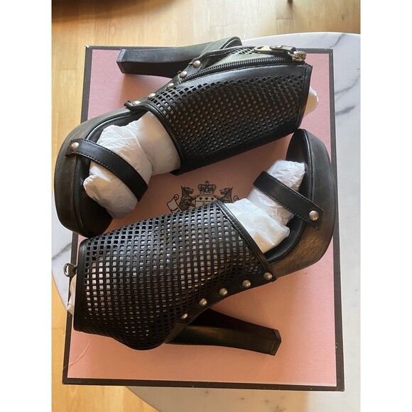 Juicy Couture Shoes - Juicy Couture Women's Carli Cage Platform Heels Black Size 8M NIB